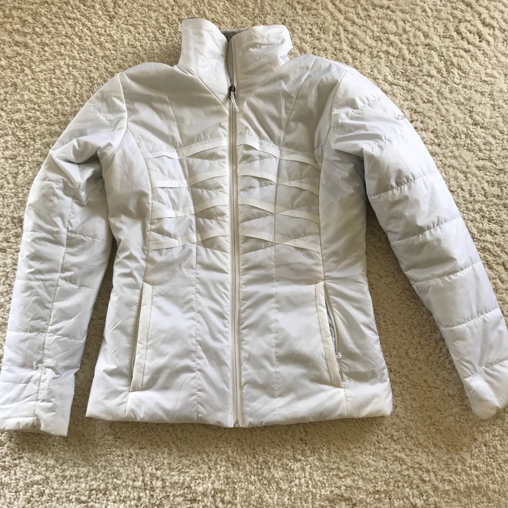 Columbia Omni-Heat white jacket
